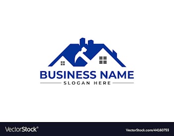 home repair roofing remodeling handyman logo