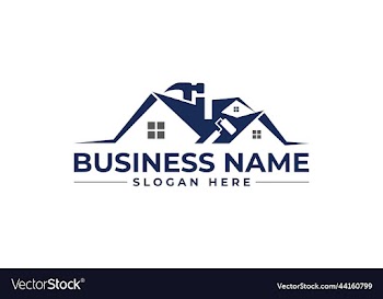 home repair roofing remodeling handyman logo