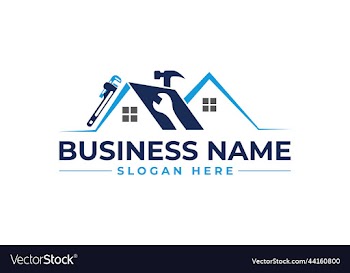 home repair roofing remodeling handyman logo