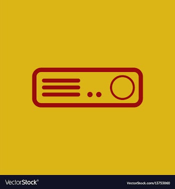 Home theater in flat style vector image