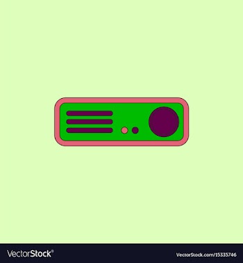 Home theater in flat style vector image