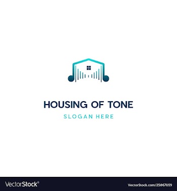 Home tone studio logo design vector image