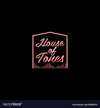 Home tone studio logo design vector image