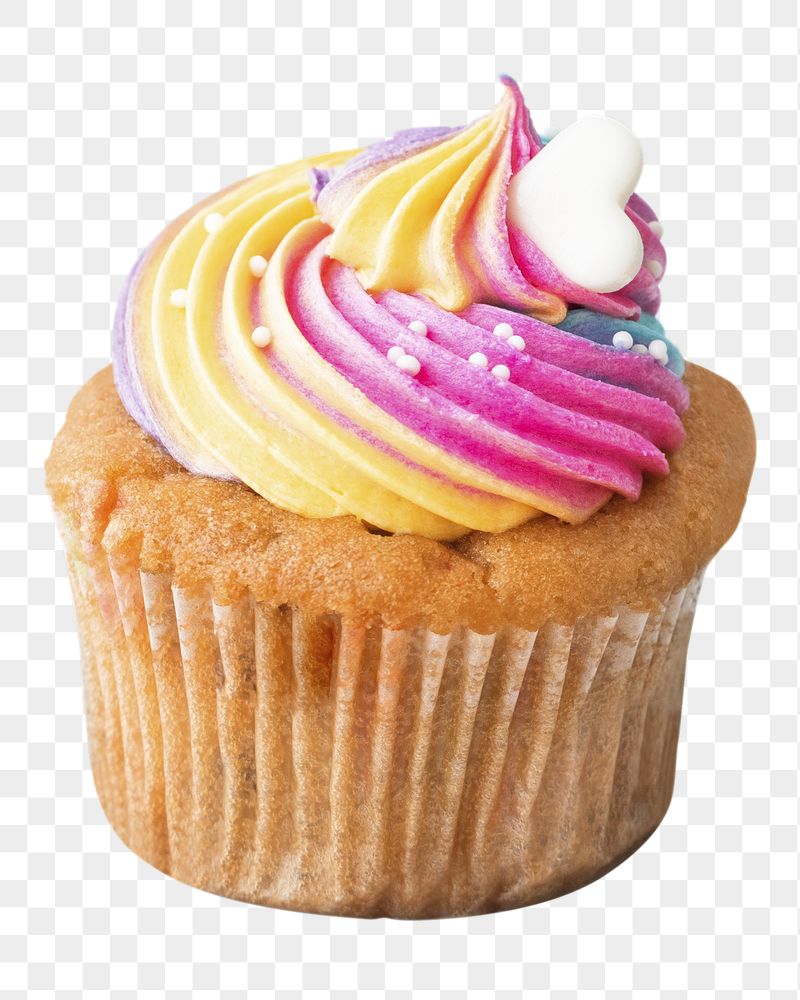 Homemade cupcake png sticker, dessert | Free PNG - rawpixel