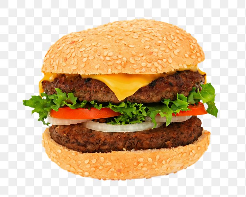 Homemade hamburger png sticker, fast | Free PNG - rawpixel