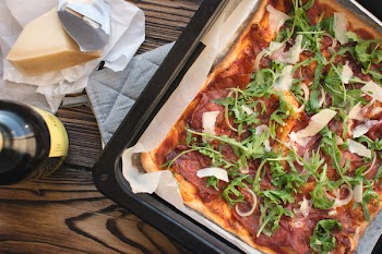 Homemade pizza 