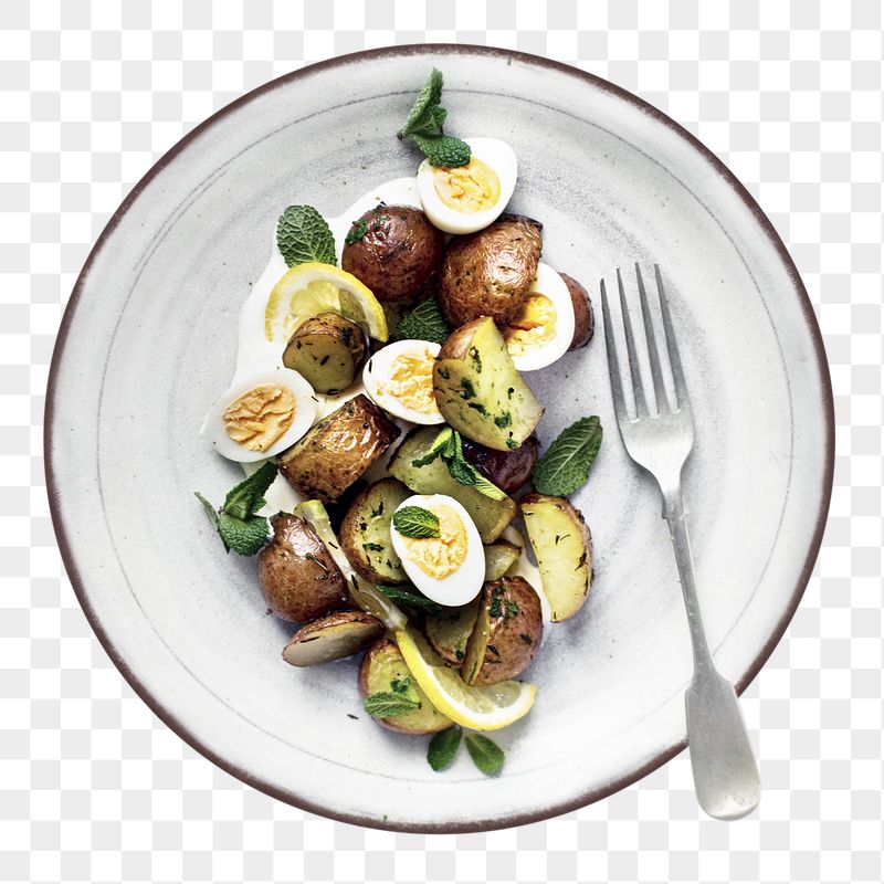 Homemade potato png salad sticker, | Free PNG - rawpixel