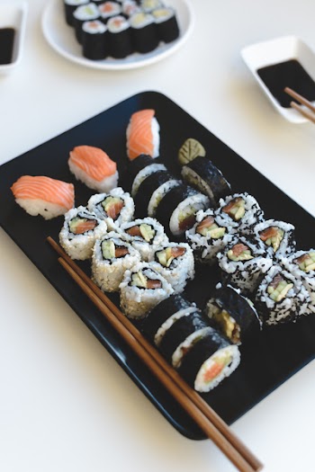 Homemade sushi 
