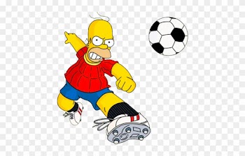Homer Simpson Png - Homero Soccer Png