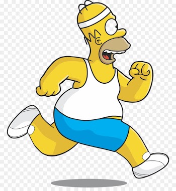 Homer Simpson The Simpsons: Tapped Out Bart Simpson Marge Simpson Lisa Simpson - running 