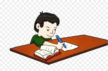 Homework, Child, Student, Cartoon, Reading PNG
