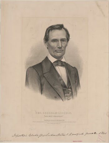 Hon. Abraham Lincoln: "our next | Free Photo - rawpixel