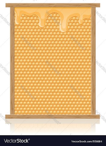 Honey 02 vector image