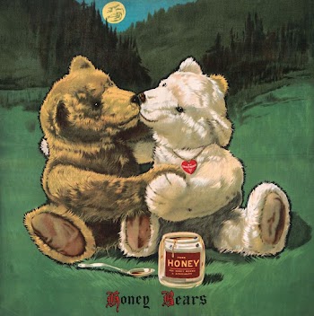 Honey bears (1907) aesthetic print. | Free Photo - rawpixel