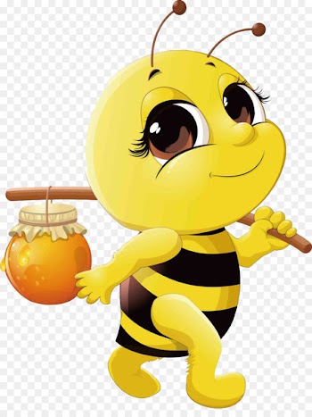 Honey bee Cartoon Clip art - Pick honey bees 