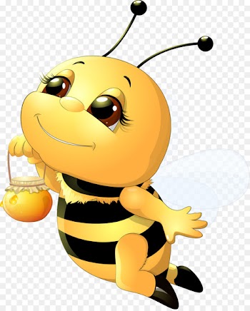 Honey bee Cartoon Clip art - To mention honey bees 