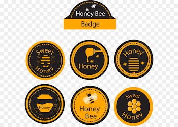 Honey bee Honey bee Euclidean vector - Hand-painted icon vector honey 
