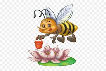 Honey bee Honeycomb Illustration Image - bee 