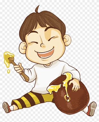 Honey Food Drawing Eating - Honey Food Drawing Eating
