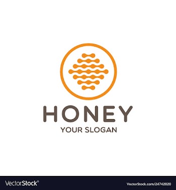 Honey logo icon vector image
