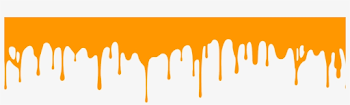 Honey Transparent Drip Clip Freeuse - Orange Paint Drip Png ...