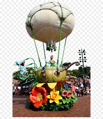 Hong Kong Disneyland Balloon - Disney tour 