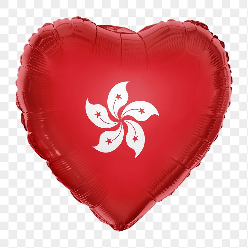 Hong Kong flag png balloon | Free PNG - rawpixel
