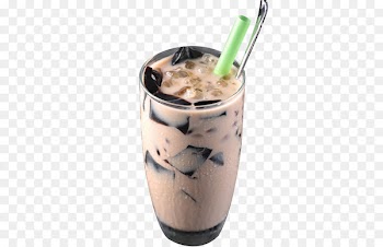 Hong Kong-style milk tea Grass jelly Bubble tea Gelatin dessert - Burning grass jelly ice tea 