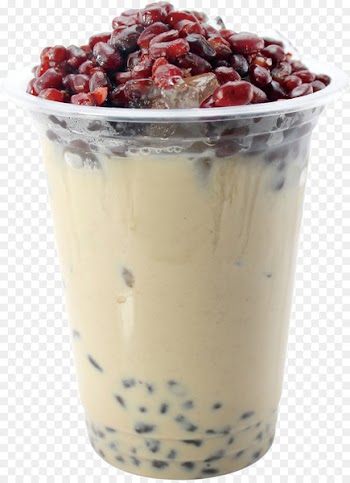 Hong Kong-style milk tea Juice Coffee - Red bean milk car 