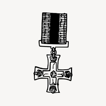 Honorary medal drawing, vintage illustration | Free Vector - rawpixel