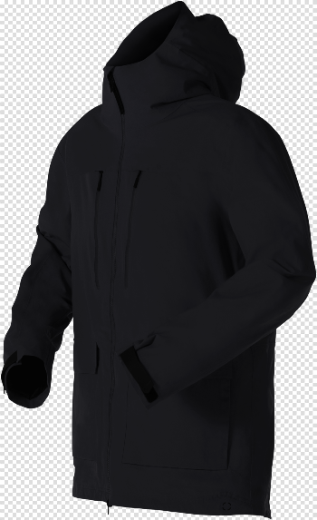 Hooded Jacket Men PNG Image