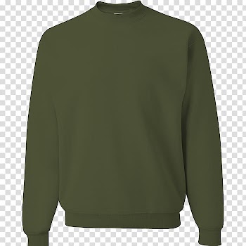 Hoodie Clothing Sweater Tuxedo Shirt, Green army transparent background PNG clipart
