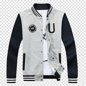 Hoodie Flight jacket Fashion Coat, Baseball uniform cardigan transparent background PNG clipart