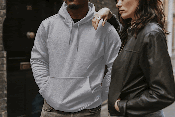 Hoodie mockup, couple street apparel | Free PSD Mockup - rawpixel