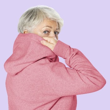 Hoodie mockup, senior winter fashion | Free PSD Mockup - rawpixel