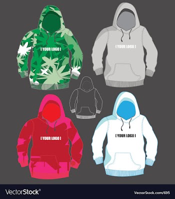 Hoodies vector image