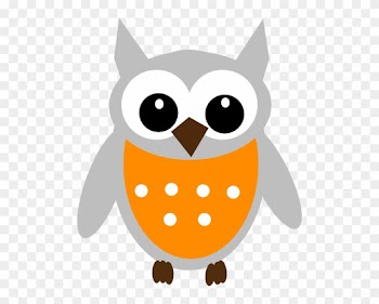 Hoot Clipart Orange Owl - Baby Owl Clip Art