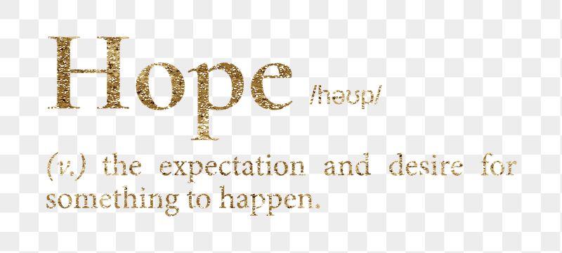 Hope png dictionary word sticker, | Free PNG - rawpixel