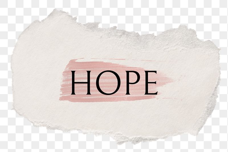 Hope png word sticker typography, | Free PNG - rawpixel