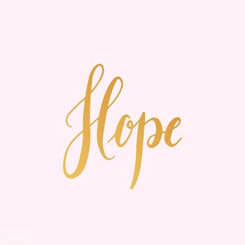 Hope word typography style vector | Free stock vector - 517617