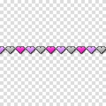 Horarios y Materiales, pink hearts illustration transparent background PNG clipart