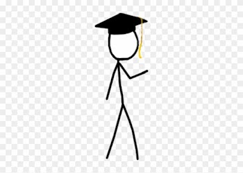 Horizon Net Wins The Wiki Ninja Stick Figures - Stick Person Graduation