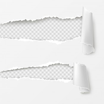 Horizontal gaps in white background Free Vector