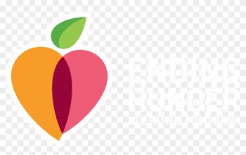 Horizontal Logo With White Text And Outline - Food
