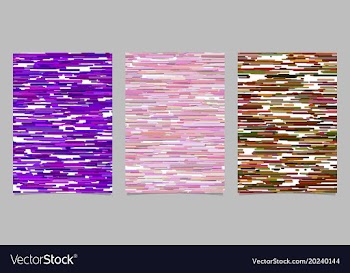 Horizontal rounded stripe background brochure vector image