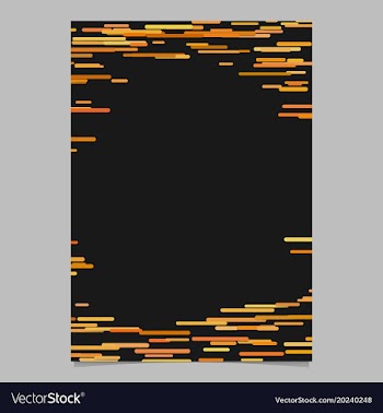 Horizontal stripe background design page template vector image