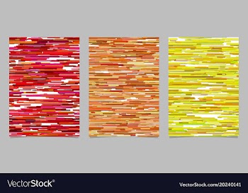 Horizontal stripe design background page template vector image