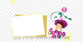 Horizontal version Calendar 