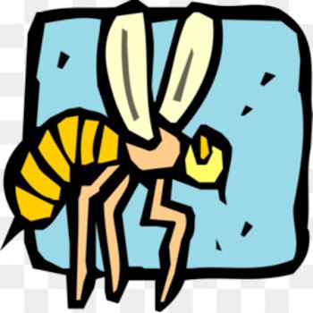 Hornet Bee Yellowjacket Cartoon - Muscle Hornets 