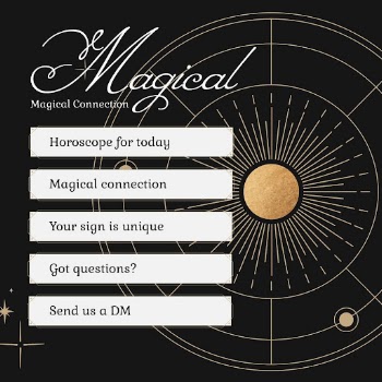Horoscope Instagram ad template, celestial | Free Vector Template - rawpixel